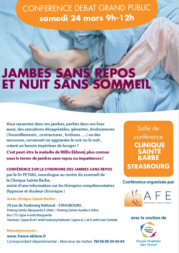 conference debat jambes sans repos et nuits sans sommeil 24 mars 2018 a strasbourg urpsml grand est